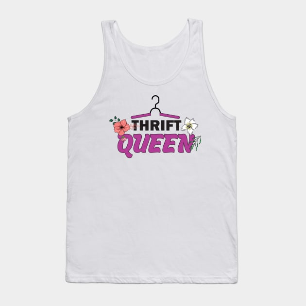 Thrift Queen Tank Top by Crisp Decisions